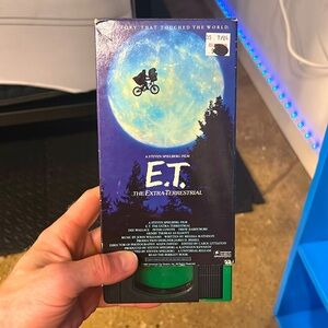 1982 Green Flap E t E.T. The Extra-Terrestrial Spielberg Amblin Mca Universal